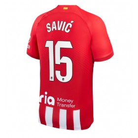 Atletico Madrid Stefan Savic #15 Hemmakläder 2023-24 Kortärmad